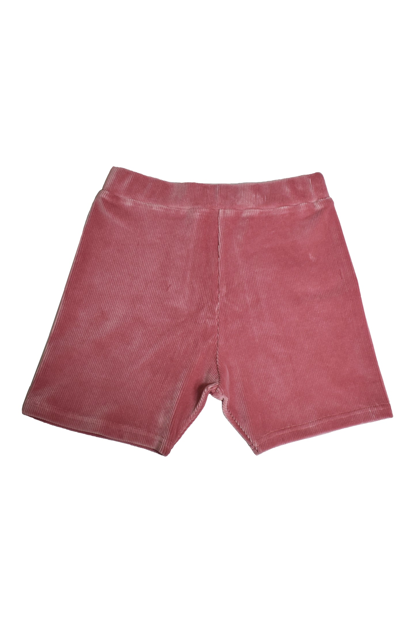 Rib Cotton Velvet Mix 'Marilyn' Shorts Cerise No Wallflower Project