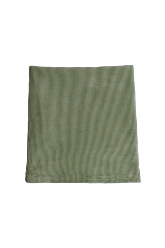 No Wallflower Project Cotton Velvet Rib Mi Snood Seafoam