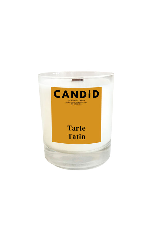 No Wallflower Project Tarte Tatin Wood Wick Candle Jar by Candid
