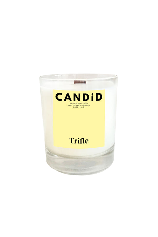 No Wallflower Project Trifle Wood Wick Jar Candle by Candid